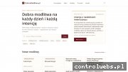 Screenshot strony dobramodlitwa.pl