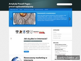Presell page