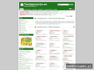 Katalog stron Twojapozycja.eu - Grupa Nowoczesnastrona.pl
