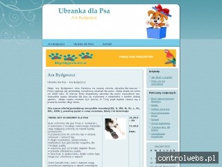 Ubranka dla Psa