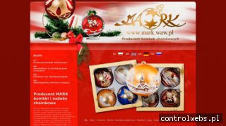 Bombki z logo, Warszawa