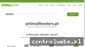 Screenshot strony www.animalfeeders.pl
