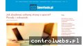 Screenshot strony smerfusie.pl
