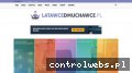 Screenshot strony www.latawcedmuchawce.pl