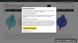 Sklep fryzjerski z prostownicami