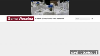 Dekoracje ślubne, stroje na Halloween