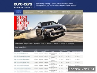 Euro-Cars - najniższe ceny Volvo