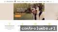 Screenshot strony www.hipnosfera.pl