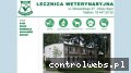 Screenshot strony www.lecznica-nowysacz.pl