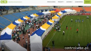 Namioty ekspresowe, namioty handlowe