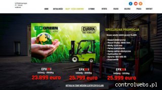 Wózki widłowe CLARK Elektroprogram