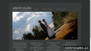 Adanti Studio Video wideofilmowanie fotografia ślubna kamerzysta w