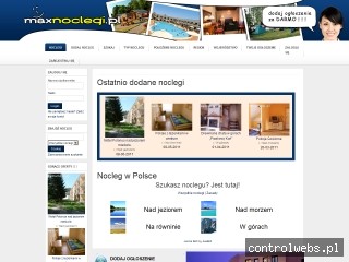 Dodaj za darmo swój nocleg na maxnoclegi.pl