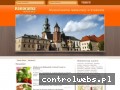 Screenshot strony krakow.restauracja.pl