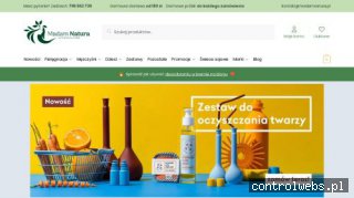 Kosmetyki naturalne - sklep Madam Natura