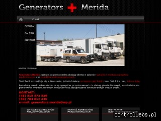 Wynajem agregatów prądotwórczych