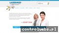 Screenshot strony www.lasermed.pl
