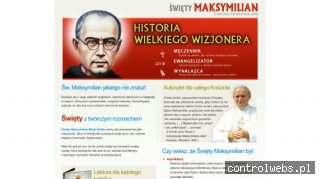 Święty Maksymilian Kolbe. Z miłości do Niepokalanej