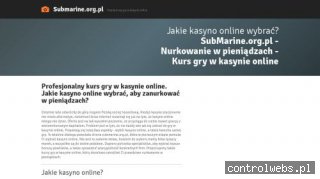 Serwis sprzętu nurkowego