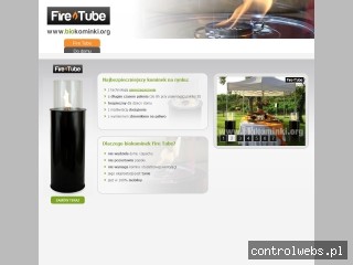 Kominek na biopaliwo