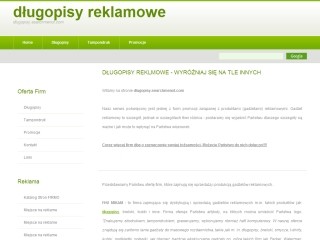 Długopisy reklamowe
