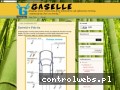 Screenshot strony gaselle2.blogspot.com