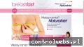 Screenshot strony breastfast.pl