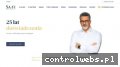Screenshot strony transplantacja-wlosow.pl