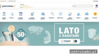 Gastrosklep - wyposażenie gastronomii