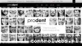 Screenshot strony prodent.gda.pl