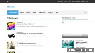 Bioptron lampy lecznicze.