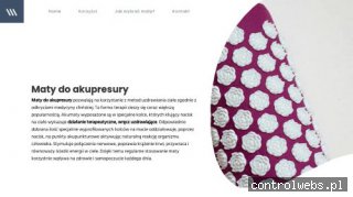 Maty masujące - akupresura