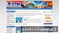 Screenshot strony www.vtm.com.pl/