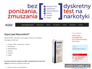 Test narkotykowy NARCONTROL