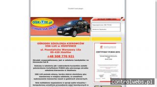 OSK LUX Nauka jazdy Prawo jazdy Gliwice