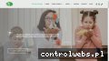Screenshot strony gabinetlogopedyczny.eu