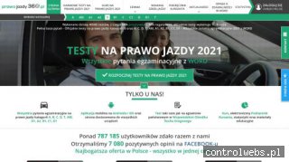 Nowe testy na prawo jazdy