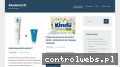 Screenshot strony www.accademiaten.pl