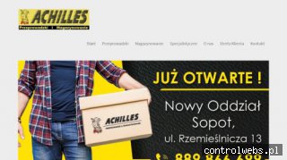 Achilles - przeprowadzki firm, przeprowadzki Międzynarodowe