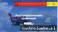 Screenshot strony skydive.pl