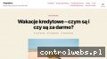 Screenshot strony finansierra.pl