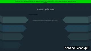 Matura z matematyki.