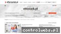 Screenshot strony www.obloczek.pl