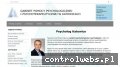 Screenshot strony psycholog-psychoterapia.slask.pl