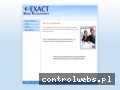 Screenshot strony exact.poznan.pl