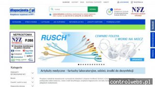 Dlapacjenta.pl - sprzęt i odzież medyczna