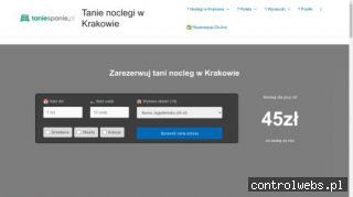 Kraków noclegi dla zmotoryzowanych