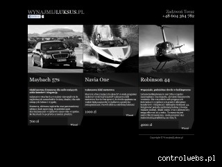 Wypożyczalnia samochodów luksusowych