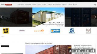 Kontenery forum branżowe, ogłoszenia