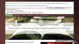 Kancelaria prawnicza, obsługa prawna